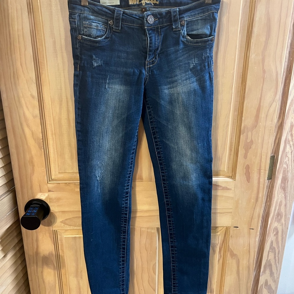 Kut from the Kloth Dark Blue Straight Leg Jeans